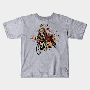 When Grim Got Santa's Job Kids T-Shirt